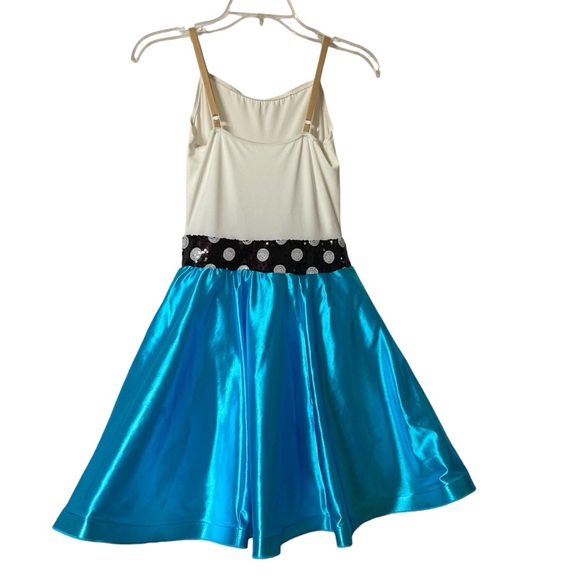 Weissman 1 Piece Poodle Skirt Dance Costume Size Small - Picture 3 of 11